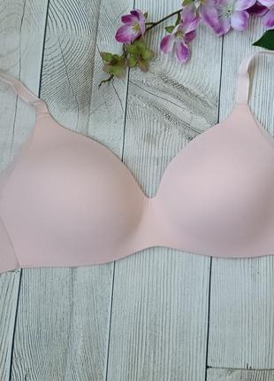 Безшовний бюстгальтер без кісточок knix wingwoman contour bra peony pink 45 фото