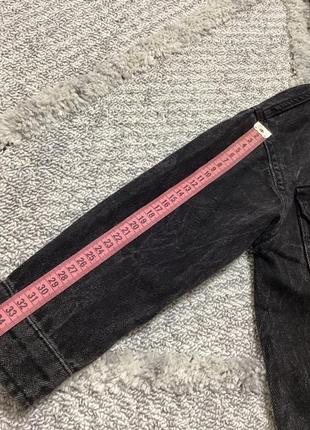 Стильная джинсовая куртка zara зара, 6y(116cm)6 фото