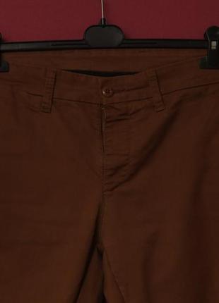 Carhartt wip sid pant 32/32 брюки из хлопка и полиестера зауженые4 фото