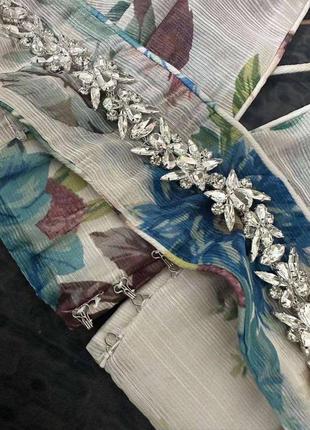 Двойка юбка и топ zimmermann шифоновые принт цветы2 фото