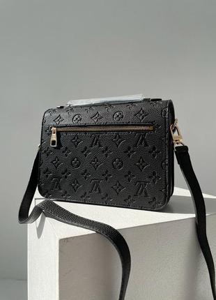 Сумка женская в стиле louis vuitton pochette metis black5 фото