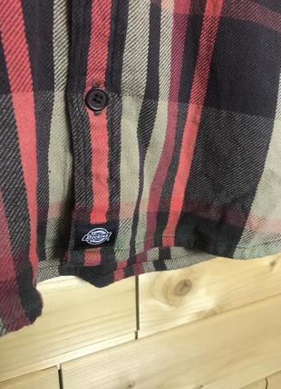 Dickies flannel сорочка3 фото