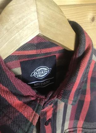 Dickies flannel сорочка5 фото