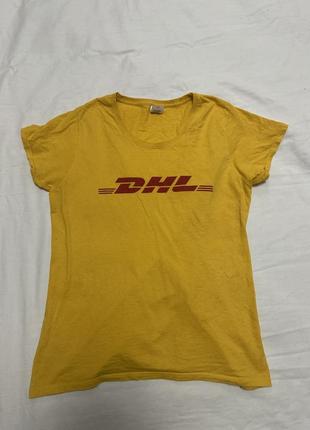 Жовта футболка dhl 😍