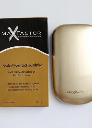 Пудра для лица max factor тон 08 компактная facefinity compact foundation2 фото