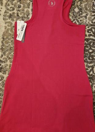 Плаття поло uspa sport racer back tennis dress7 фото