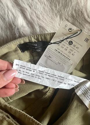 Замість 608 грн bershka нові джинсові шорти бавовна льон6 фото