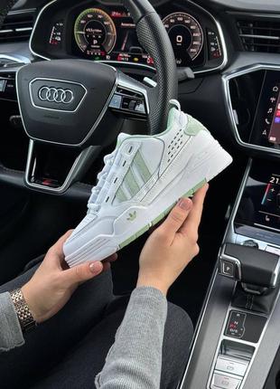 Женские кроссовки adidas originals adi2000 white mint2 фото