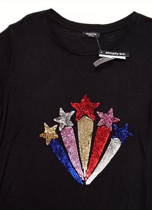 Футболка з паєтками, ботал.