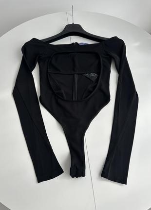 Mugler x h&amp;m боди боди7 фото