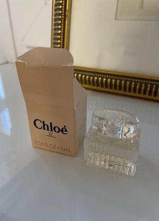 Парфюмированная вода для женщин chloe chloe миниатюра оригинал 5 мл1 фото