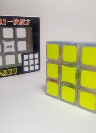 Кубоид 1x3x3 super floppy qiyi (mofangge) transparent с пластиковыми вставками.