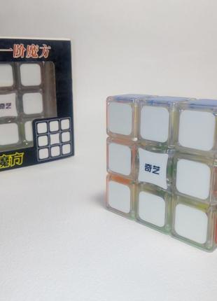 Кубоид 1x3x3 super floppy qiyi (mofangge) transparent с пластиковыми вставками.2 фото