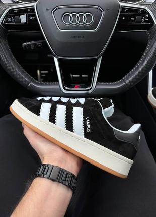 Кроссовки и кеды adidas campus 00s black gum, мужские замшевые модные кро,кроссовки для бега,кроссовки беговые3 фото