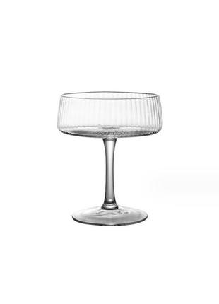 Набор бокалов для шампанского 14223 250 мл 4 шт прозрачный4 фото