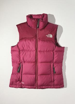 The north face жилет гусиный пух