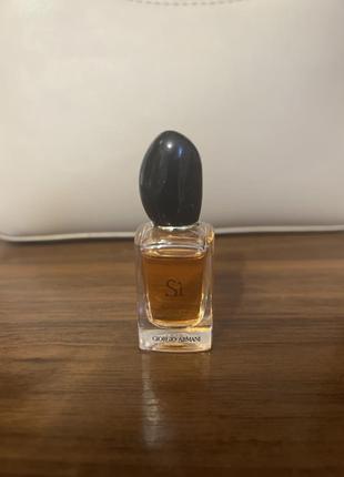 Парфюм миниатюра giorgio armani si1 фото