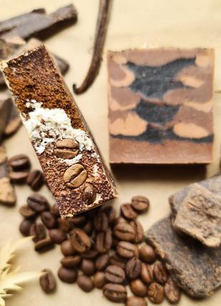 «бейлис» натуральное мыло, с нуля. кусочек. ручная работа. молоко, кофе, ваниль и иланг-иланг.