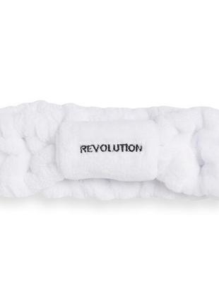 Косметическая повязка для волос revolution skincare headband2 фото