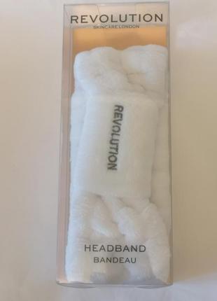 Косметическая повязка для волос revolution skincare headband3 фото