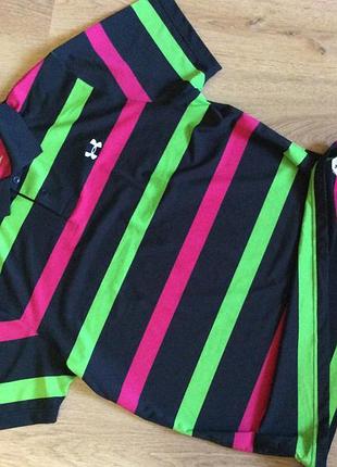 Мужская футболка  поло under armour оригинал р l новая с биркой  ( сток)