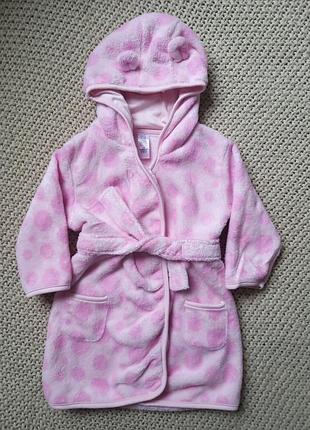 Теплий халат на дівчинку