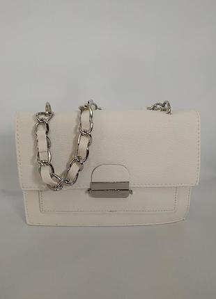 Сумочка на ланцюжку з екошкіри