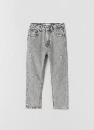Детские джинсы zara mom fit