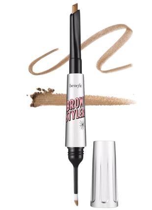 Восковий олівець + пудра для брів benefit pencil & powder for brows 2.5 neutral blonde 0.3 + 0.75 г1 фото