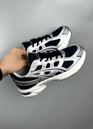 Asics gel-1130 silver blue1 фото