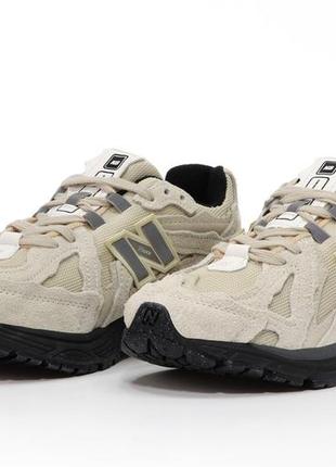 Кроссовки new balance 1906 “beige/black”8 фото