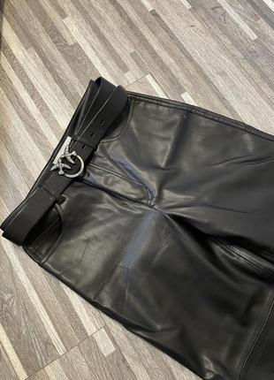 Кожаные брюки3 фото