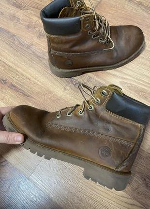 Ботинки кожаные timberland3 фото