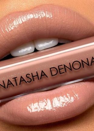 Увлажняющий блеск для губ с эффектом увеличение объема natasha denona lip oh-phoria mauve 4 мл9 фото