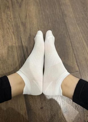Жіночі шкарпетки носки білі3 фото