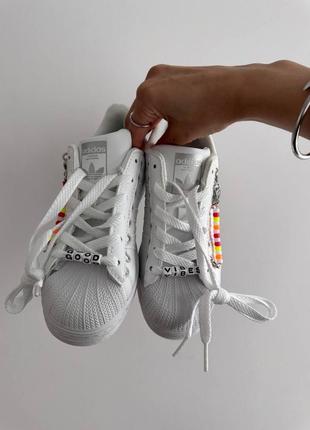 Adidas superstar « good vibes&nbsp;» premium6 фото