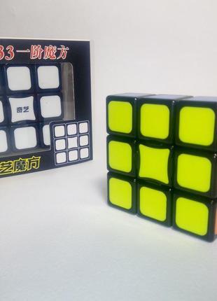 Кубоид 1x3x3 super floppy qiyi (mofangge) black с пластиковыми вставками.