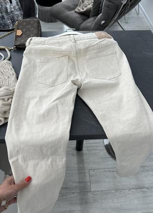 Бежевий крутий костюм zara джинси і топ в стилі celine7 фото
