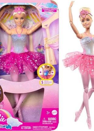 Лялька барбі сяюча балерина barbie dreamtopia ballerina hlc251 фото