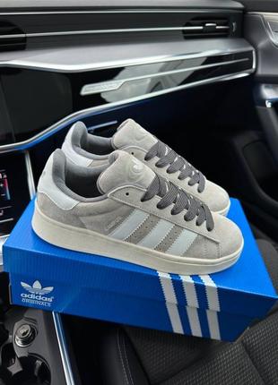 Мужские кроссовки в стиле adidas campus 00s адедас кампус / демисезонные / весенние, летние, осенние / обувь / замша / белые, черные, серые, бежевые