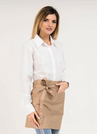 Фартух на пояс vsetex berry бежевий | фартухи