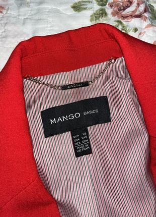 Піджак однотонний mango3 фото