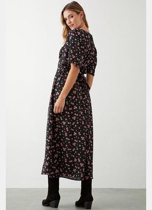 Платье в цветочный принт dorothy perkins3 фото