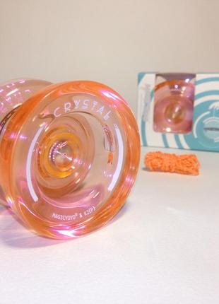 Йо-йо професійне magicyoyo k2 (p) crystal orange