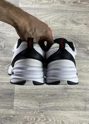 Nike air monarch кроссовки 45 размер кожаные белые оригинал6 фото