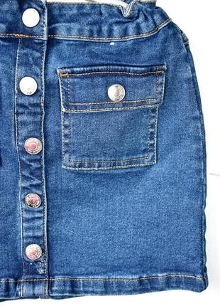 Denimco стильна джинсова спідничка в стилі zara mango cos reserved hm next gap5 фото