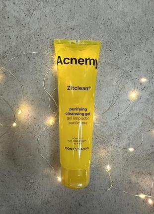 Очищающий гель для проблемной кожи acnemy zitclean purifying cleansing gel