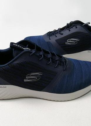 Нові чоловічі кросівки skechers bounder устілка memory foam оригінал