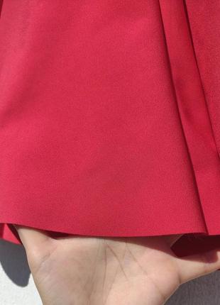 Красное массивное платье h&m7 фото