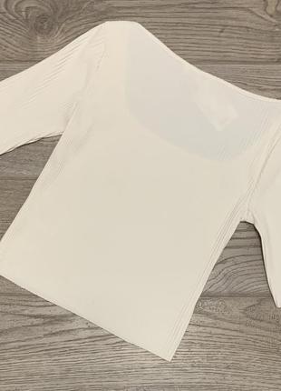 Кофта/блуза/футболка в рубчик  h&m р. s/36/86 фото